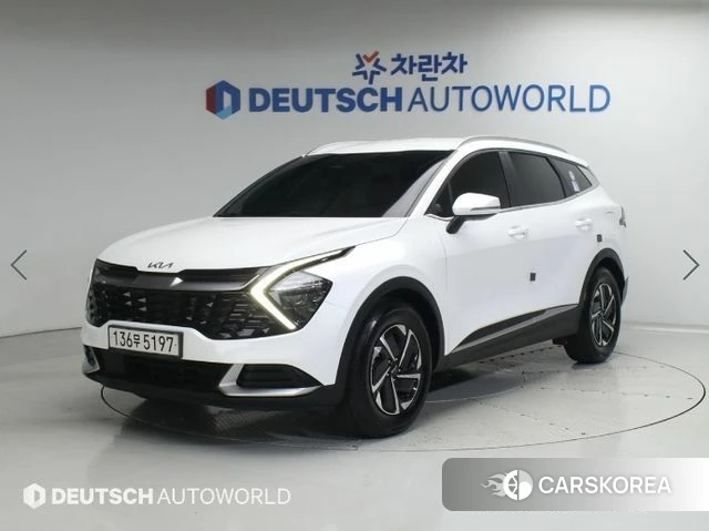 Kia Sportage 5th Generation Hybrid 2022 Белый из Кореи