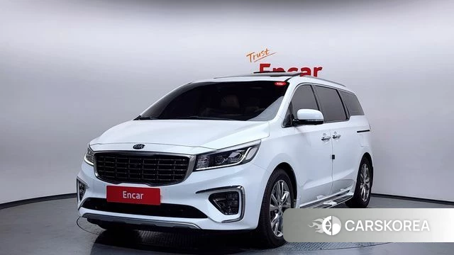 Kia The New Carnival 2019 Белый из Кореи