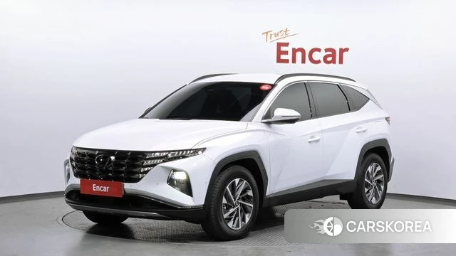 Hyundai Tucson Hybrid (NX4) 2023 Белый из Кореи