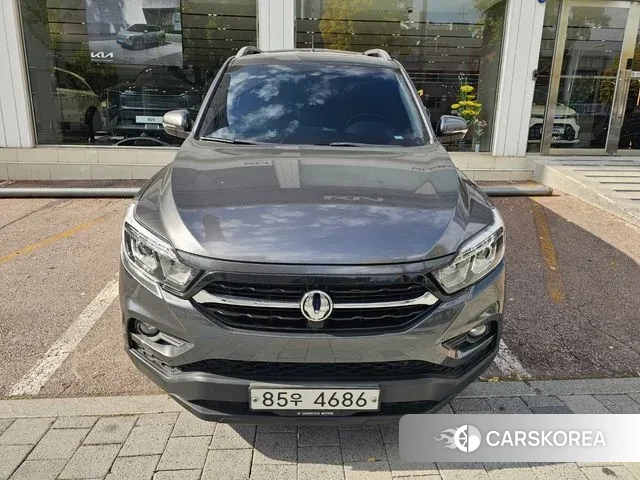 Ssangyong Rexton Sports 2018 Серый из Кореи