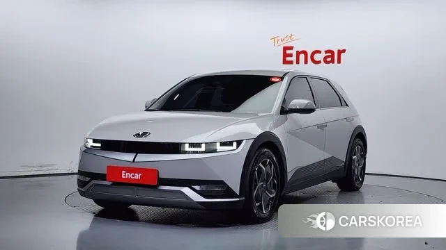 Hyundai Ionic 5 2021 Серебристо-серый из Кореи