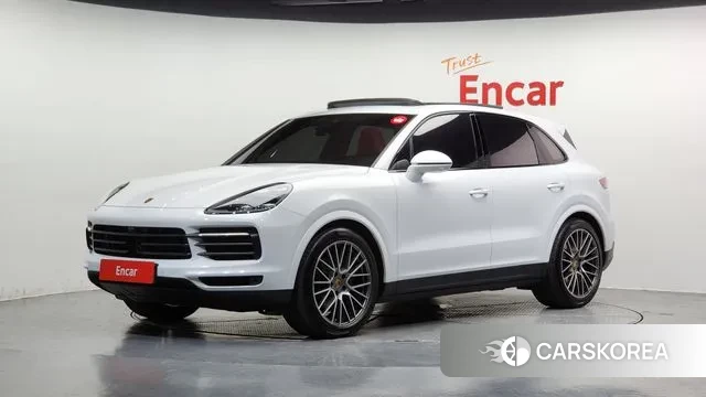 Porsche Cayenne (PO536) 2023 Белый из Кореи
