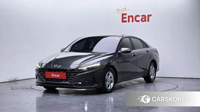 Hyundai Avante (CN7) 2021 Серый из Кореи
