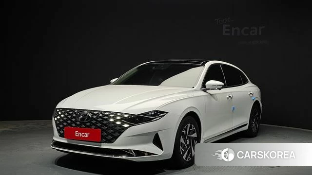 Hyundai The New Grandeur IG Hybrid 2022 Белый из Кореи