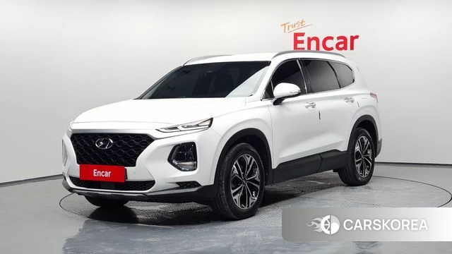 Hyundai Santa Fe TM 2018 Белый из Кореи