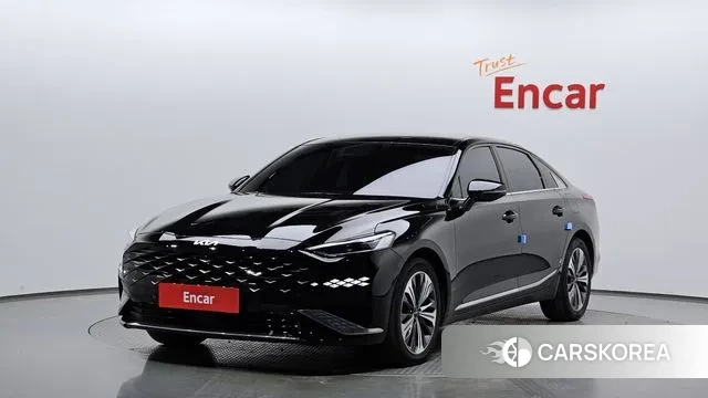 Kia K8 Hybrid 2021 Черный из Кореи