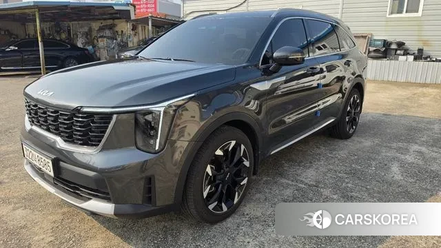 Kia The New Sorento 4th Generation 2025 Серый из Кореи