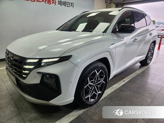 Hyundai Tucson Hybrid (NX4) 2022 Белый из Кореи