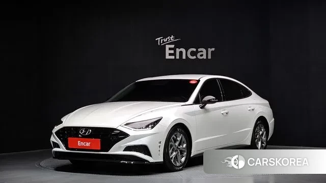 Hyundai Sonata (DN8) 2021 Белый из Кореи