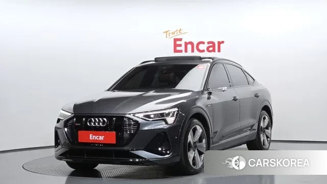 Audi e-Tron 2022 Серый из Кореи