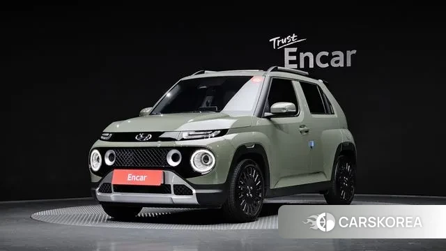 Hyundai Casper 2022 Темно-зеленый из Кореи