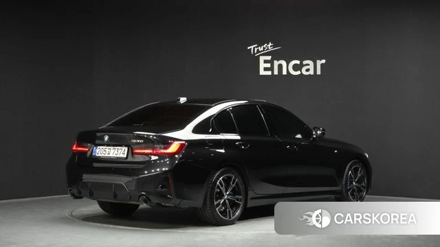 BMW 3 Series (G20) 2023 Черный из Кореи