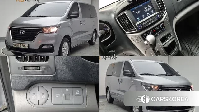 Hyundai The New Grand Starex 2021 Серебристо-серый из Кореи