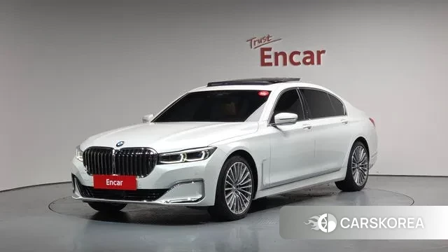 BMW 7 Series (G11) 2021 Белый из Кореи