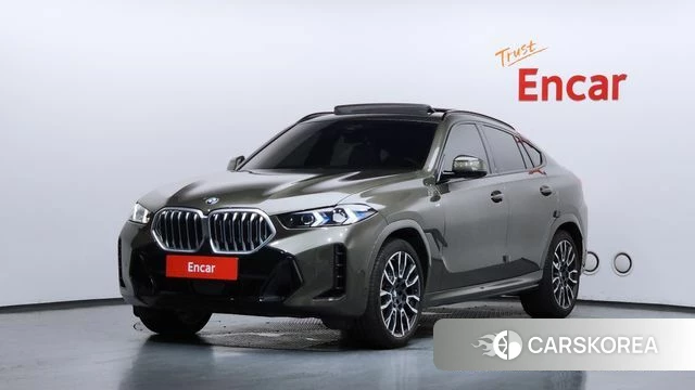 BMW X6 (G06) 2024 Песочный из Кореи