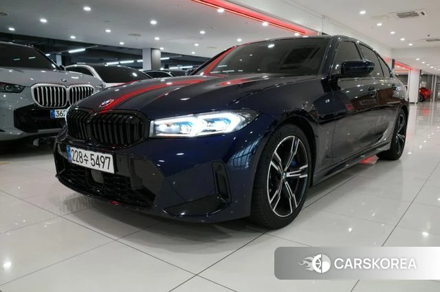 BMW 3 Series (G20) 2025 Синий из Кореи