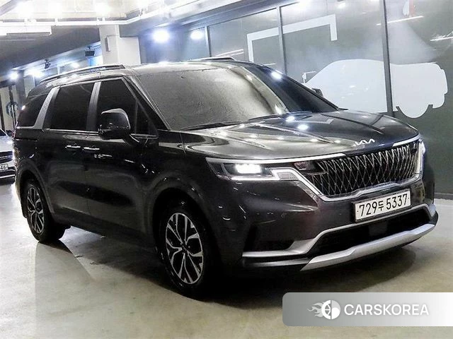Kia Carnival 4th generation 2023 Серый из Кореи