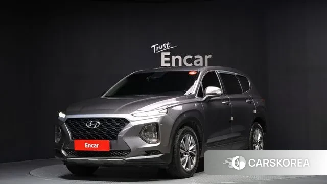 Hyundai Santa Fe TM 2018 Серый из Кореи
