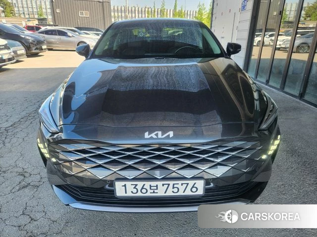 Kia K8 2021 Серый из Кореи
