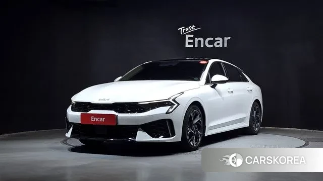 Kia The New K5 Hybrid 3rd generation 2024 Белый из Кореи