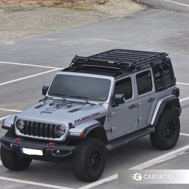 Jeep Wrangler (JL) 2018 Серебряный из Кореи