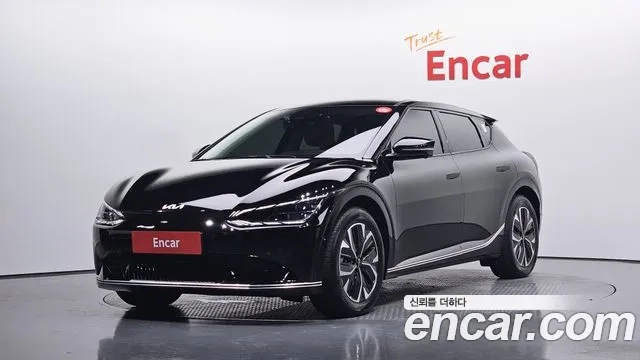 Kia EV6 2022 Черный из Кореи