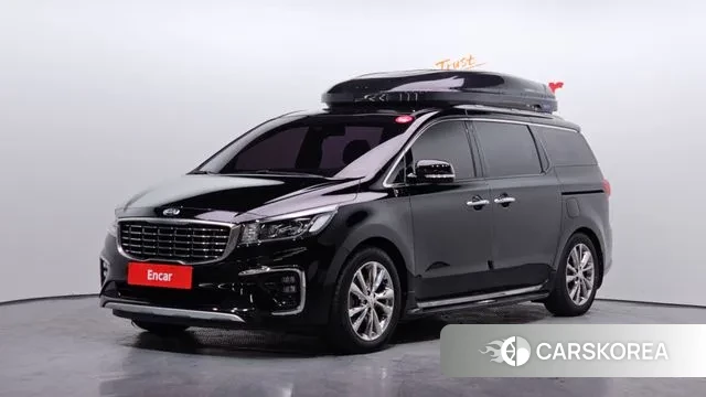 Kia The New Carnival 2018 Черный из Кореи