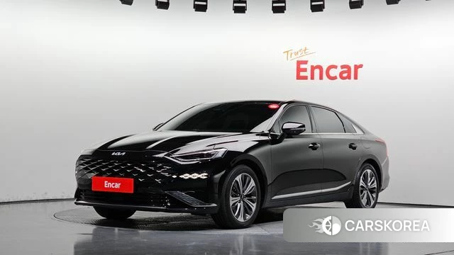 Kia K8 Hybrid 2022 Черный из Кореи