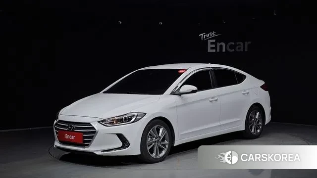 Hyundai Avante AD 2018 Белый из Кореи