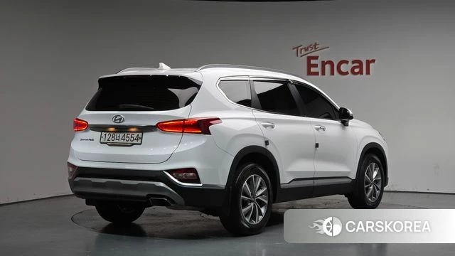 Hyundai Santa Fe TM 2020 Белый из Кореи
