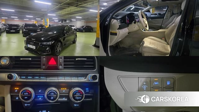 Genesis G70 2019 Черный из Кореи