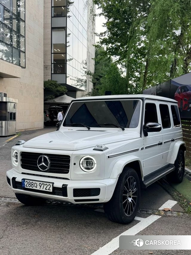 Mercedes-Benz G-Class W463b 2023 Белый из Кореи