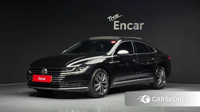Volkswagen Arteon 2018 Черный из Кореи