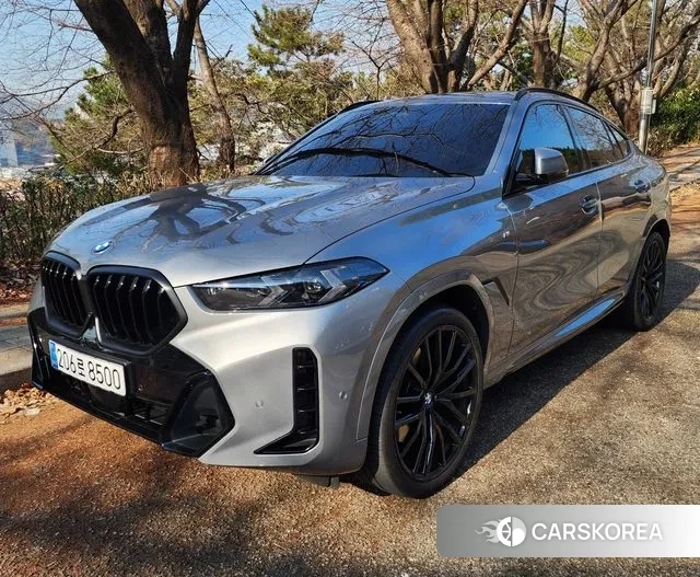 BMW X6 (G06) 2025 Серый из Кореи