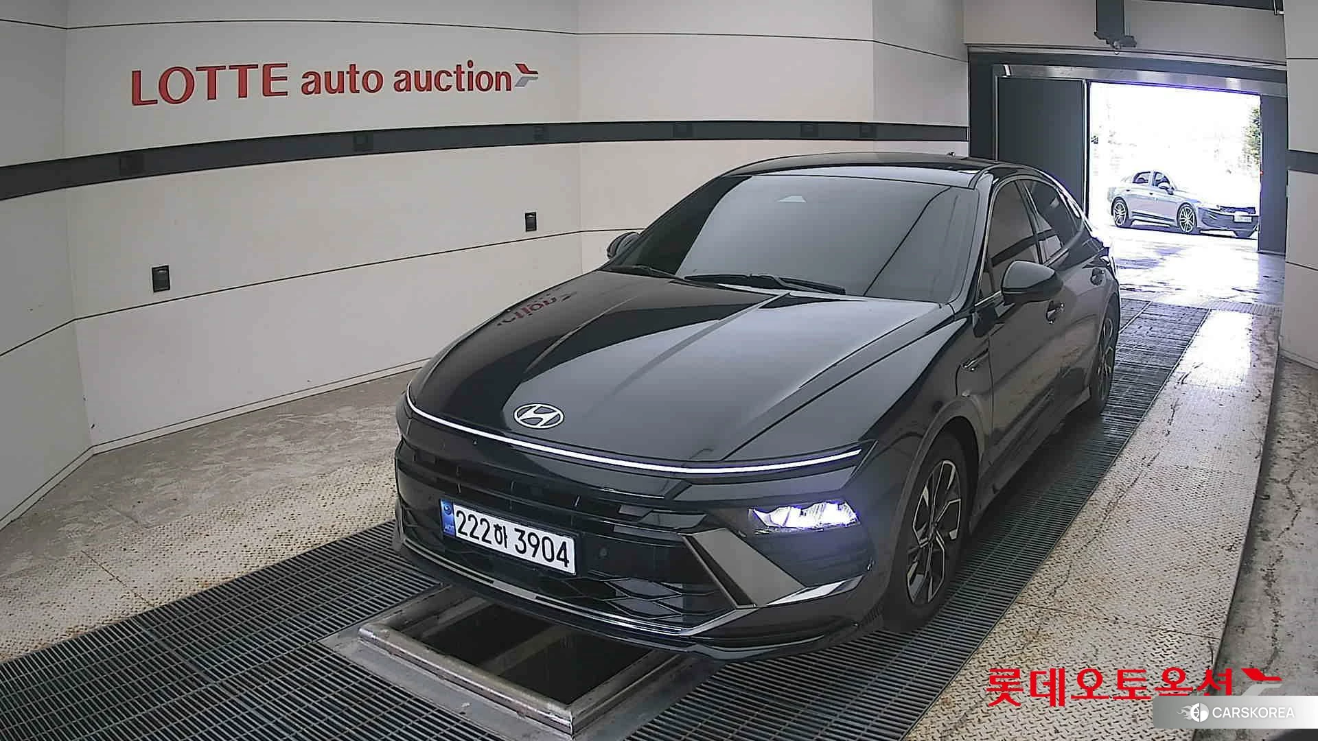 Hyundai Sonata 2024 Biophilic Blue Pearl из Кореи