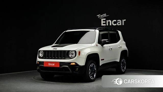 Jeep Renegade 2018 Белый из Кореи