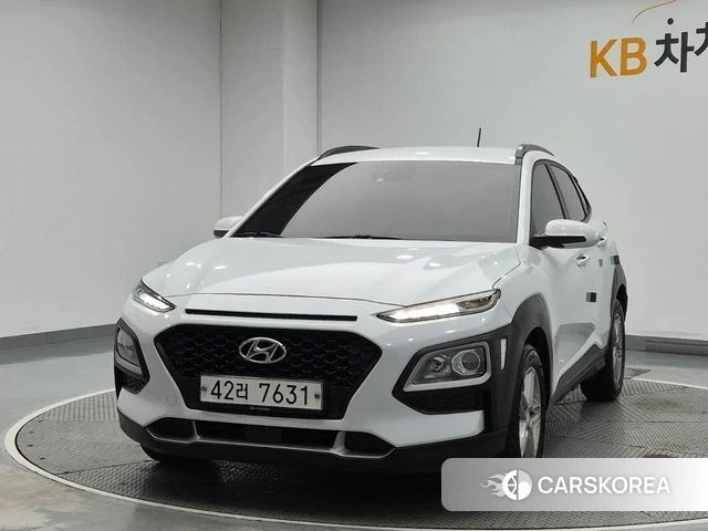 Hyundai Kona 2019 Белый из Кореи