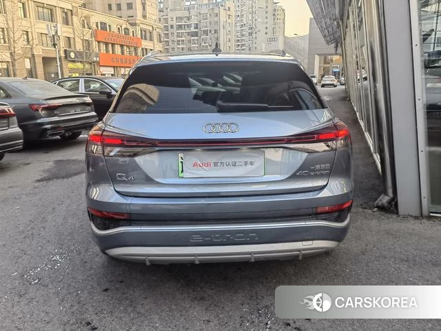 Audi Q4 e-tron 2025 Синий из Китая