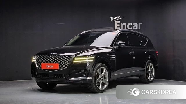 Genesis GV80 2021 Черный из Кореи