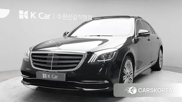 Mercedes-Benz S-Class W222 2018 Черный из Кореи