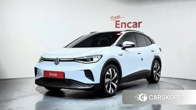 Volkswagen ID.4 2022 Белый из Кореи