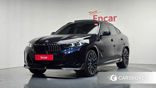 BMW X6 (G06) 2025 Черный из Кореи
