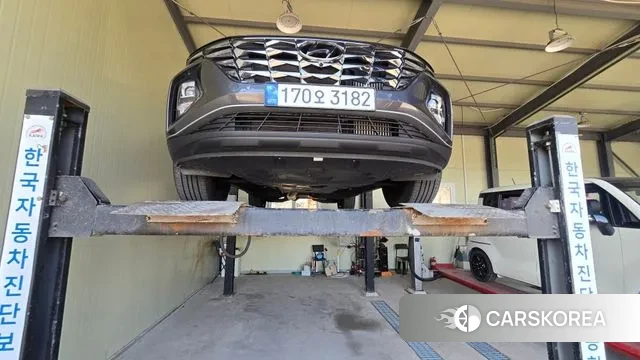 Hyundai Tucson (NX4) 2022 Серый из Кореи