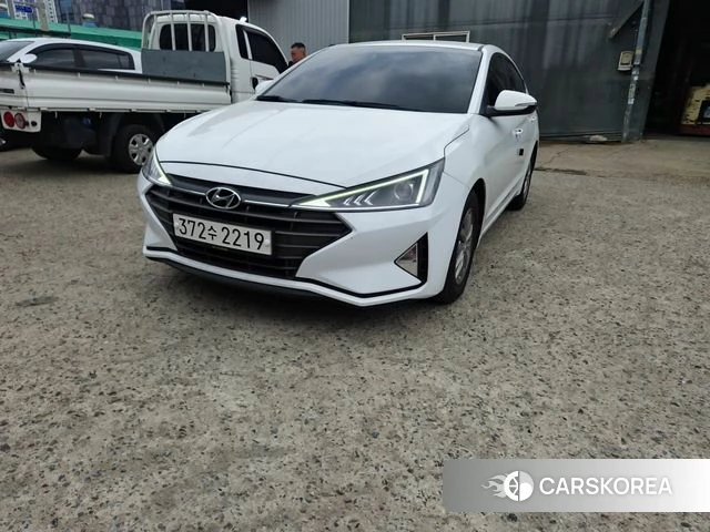 Hyundai The New Avante AD 2019 Белый из Кореи