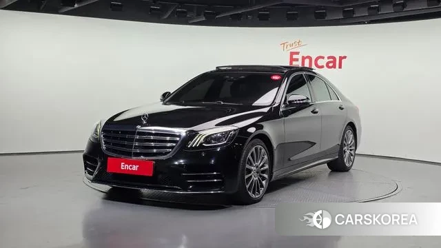 Mercedes-Benz S-Class W222 2018 Черный из Кореи