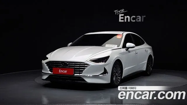 Hyundai Sonata Hybrid (DN8) 2020 Белый из Кореи