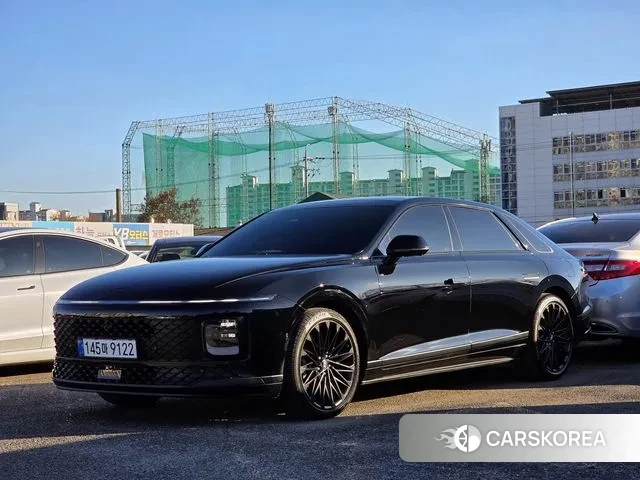 Hyundai Grandeur (GN7) 2024 Черный из Кореи