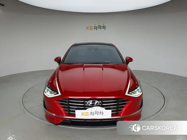 Hyundai Sonata (DN8) 2019 Красный из Кореи