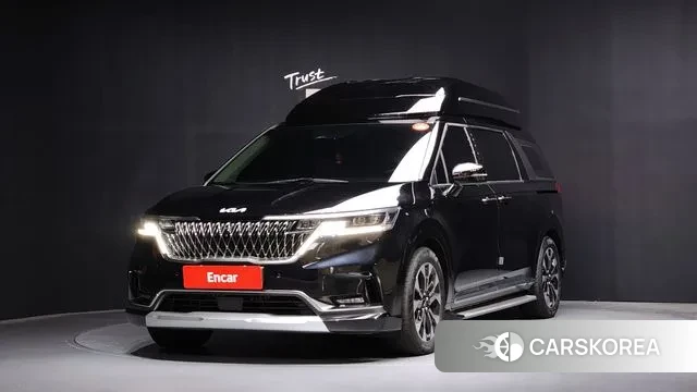 Kia Carnival 4th generation 2023 Черный из Кореи