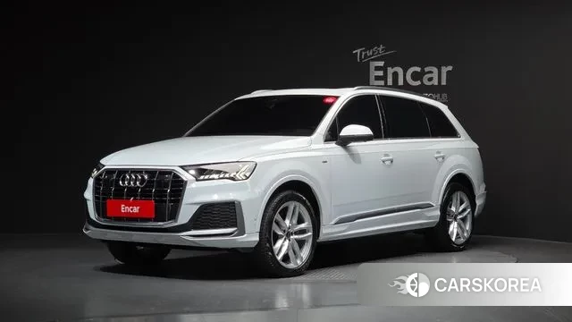 Audi Q7 (4M) 2023 Белый из Кореи